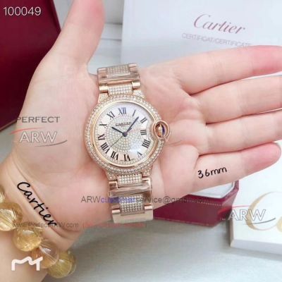 Perfect Replica Ballon Bleu de Cartier Quartz Watch 36mm or 33mm